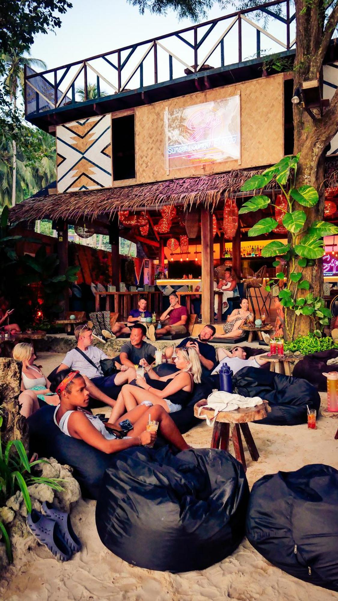 Sip Sunset Hostel And Lounge El Nido Exteriér fotografie